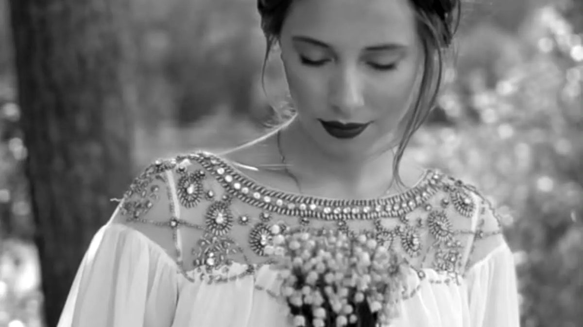 Black and white portrait