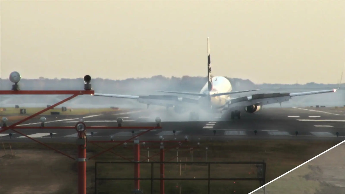 HDR look: runway scene