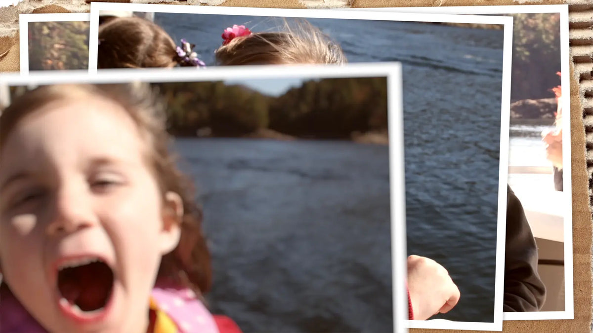 Photos piling up one after another