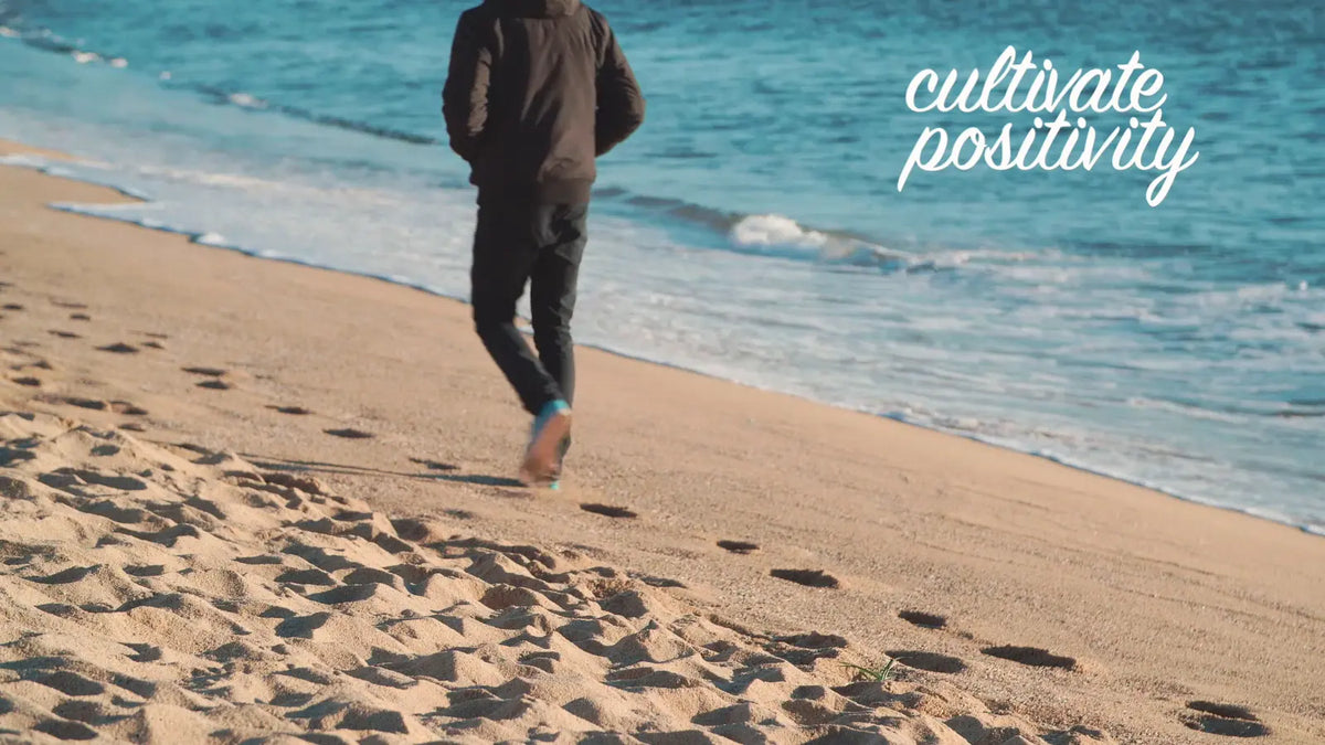 Script title over a beach