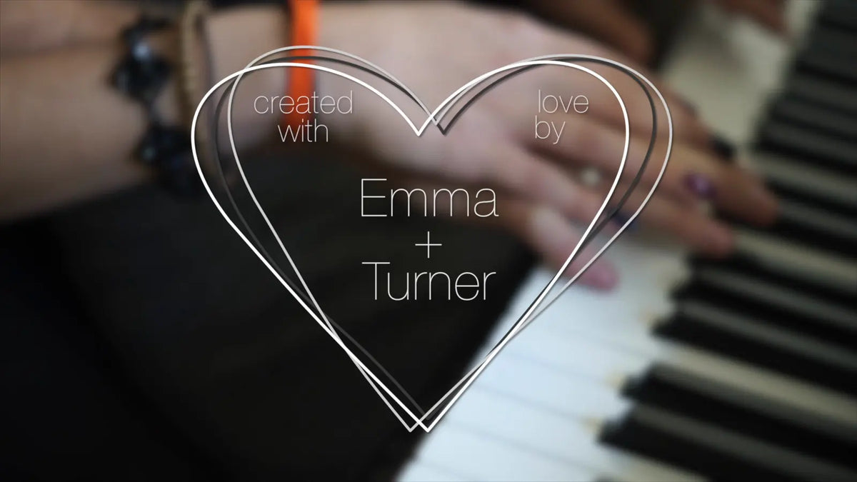 Heart outline with names