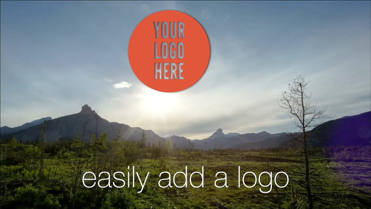 Logo-ready template