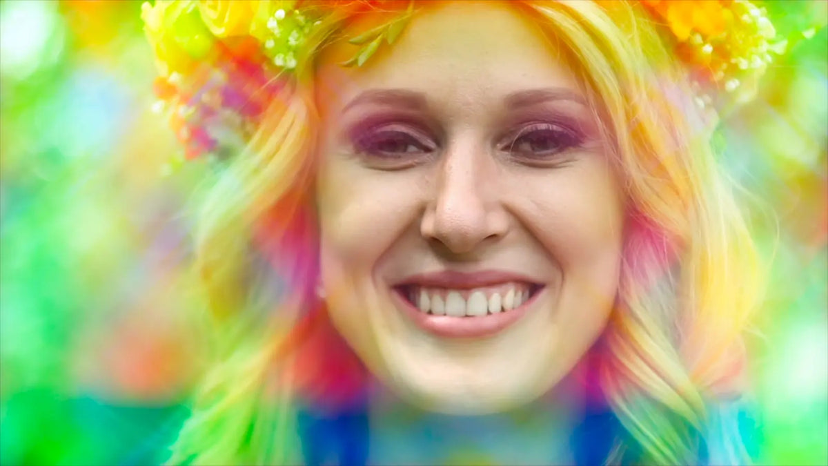 Colorful diffusion look