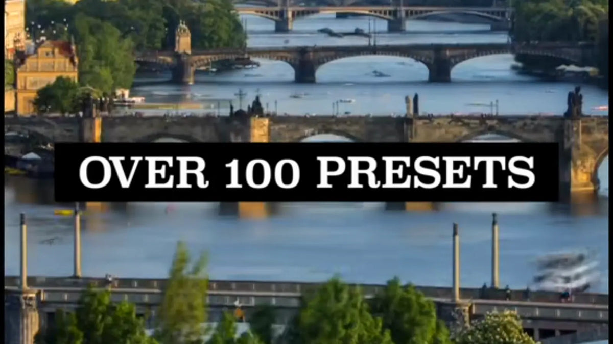 Over 100 presets