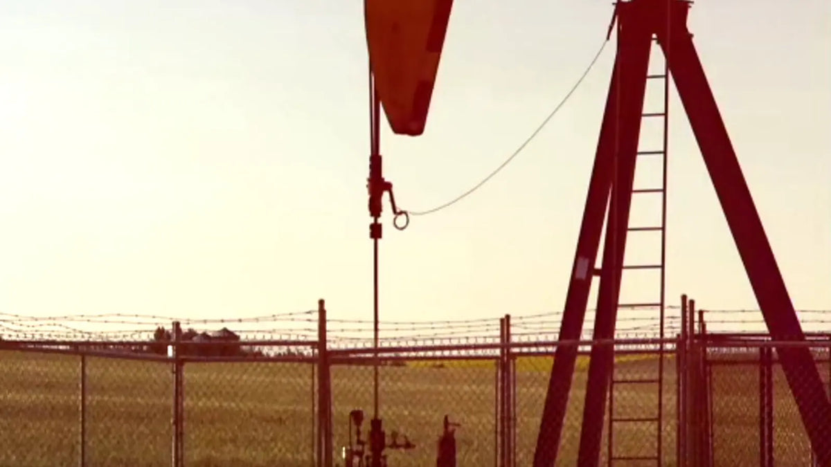 Sunset-colored leak