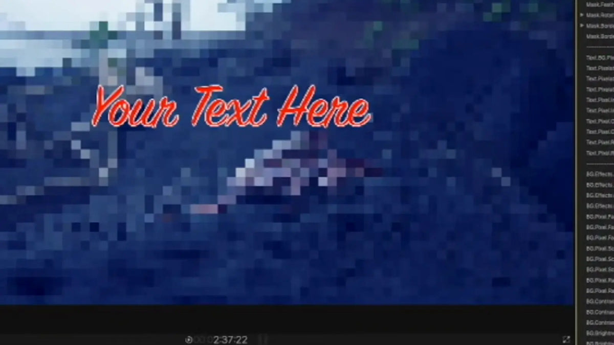 Title over video in Final Cut Pro