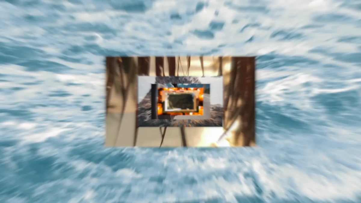 Zooming through a frame